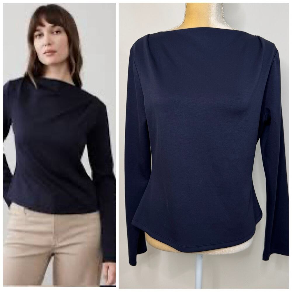 Banana Republic Navy Blue Blouse